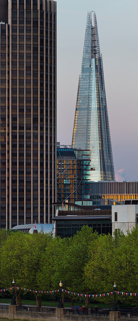 The Shard Skyscraper, Southwark, London, England