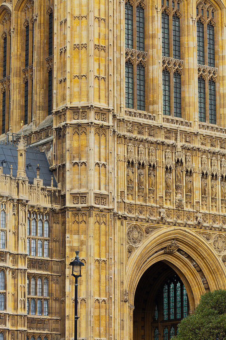 Eingang zu Westminster Palace, London, England