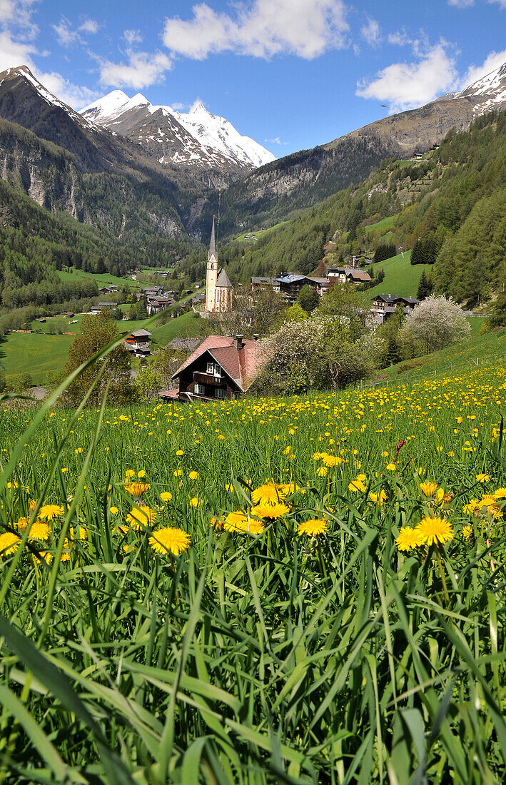 Heiligenblut under the Grossglockner, Carinthia, Austria