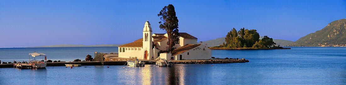 Greek Orthodox Convent of Vlachernas, Kanoni, Peninsula, Corfu Greek Ionian Islands