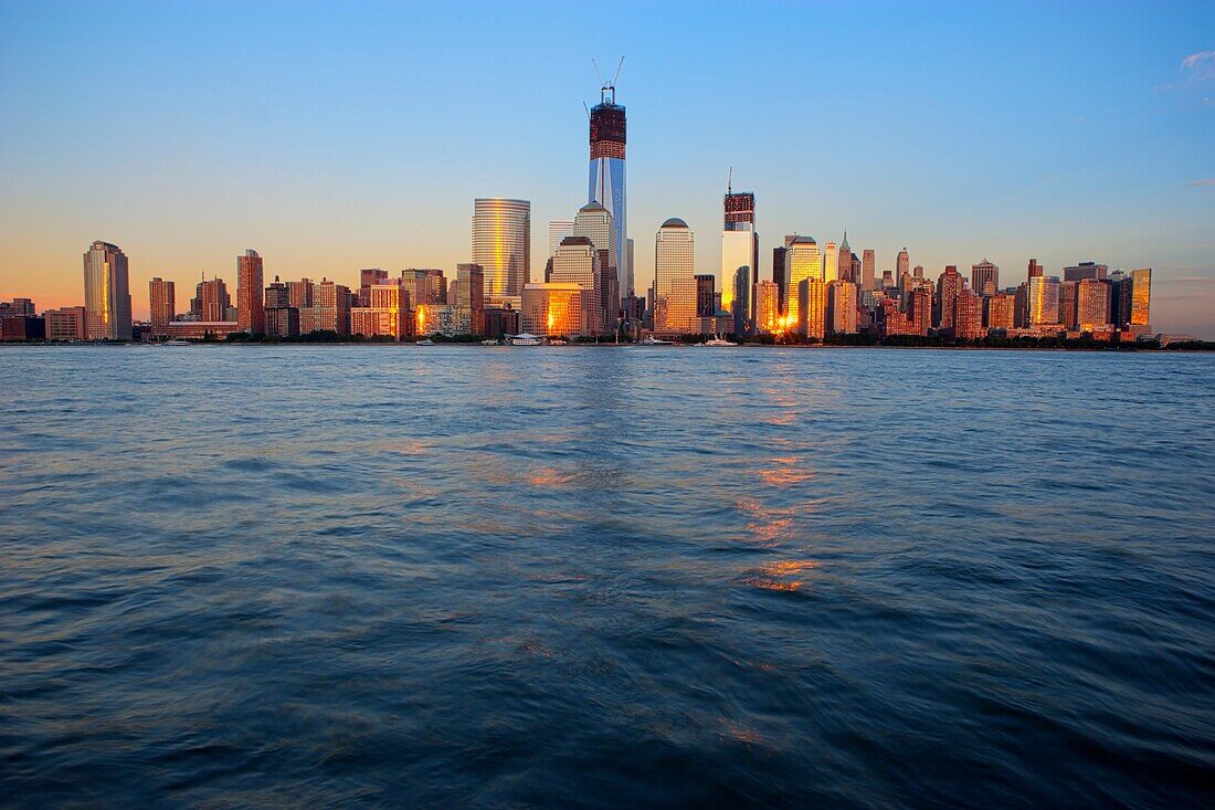 Construction at the World Trade Center, New York, New York, USA