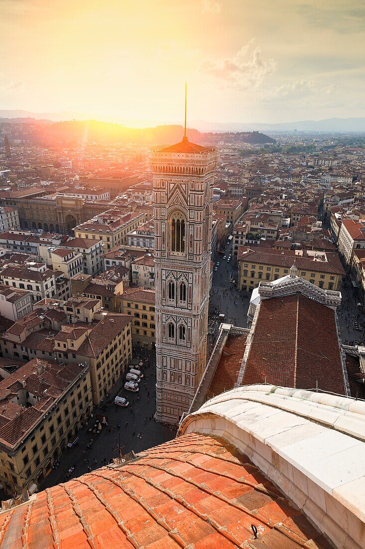 from top of duomo in florence