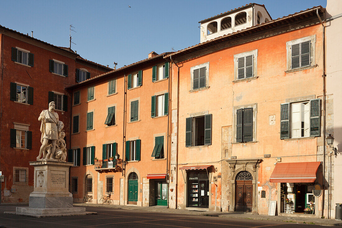 Piazza Francesco Carrara square, Pisa, Tuscany, Italy, Europe