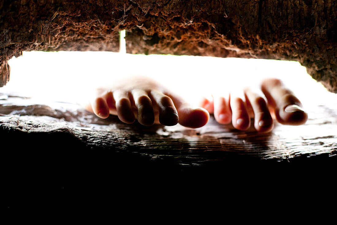 Children's toes, Styria, Austria