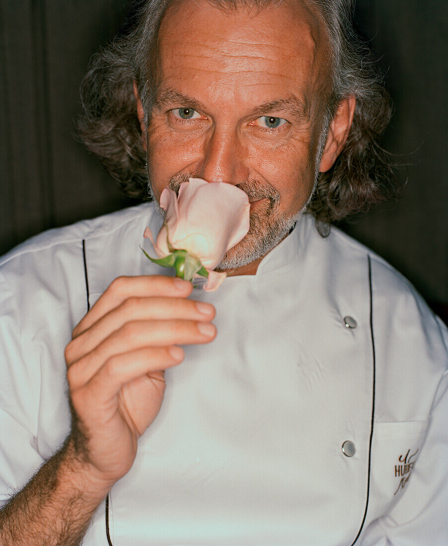 USA, Nevada, Las Vegas, Portrait of Chef Hubert Keller