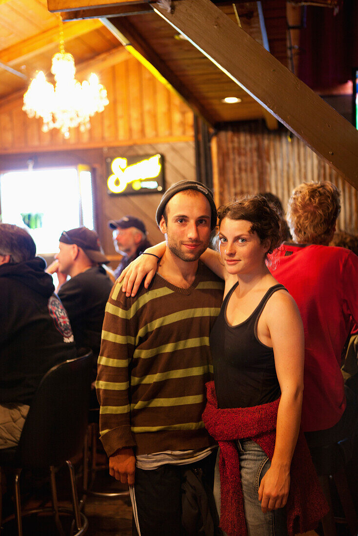 ALASKA, Homer, Santi and Megan hang out at a local bar, Alice's Champage Palace, to watch the world cup