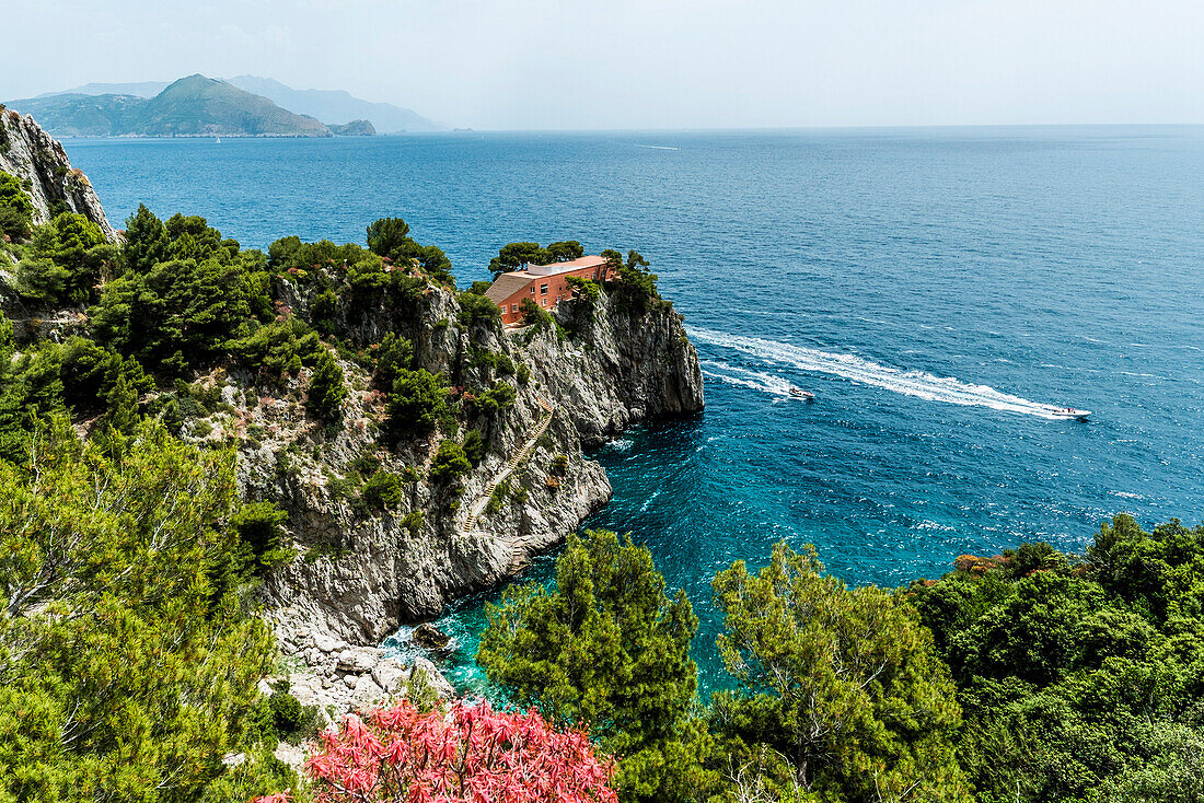 Casa Malaparte, Capri, Campania, Italy