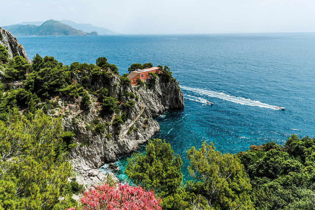 Villa Malaparte, Capri, Kampanien, Italien