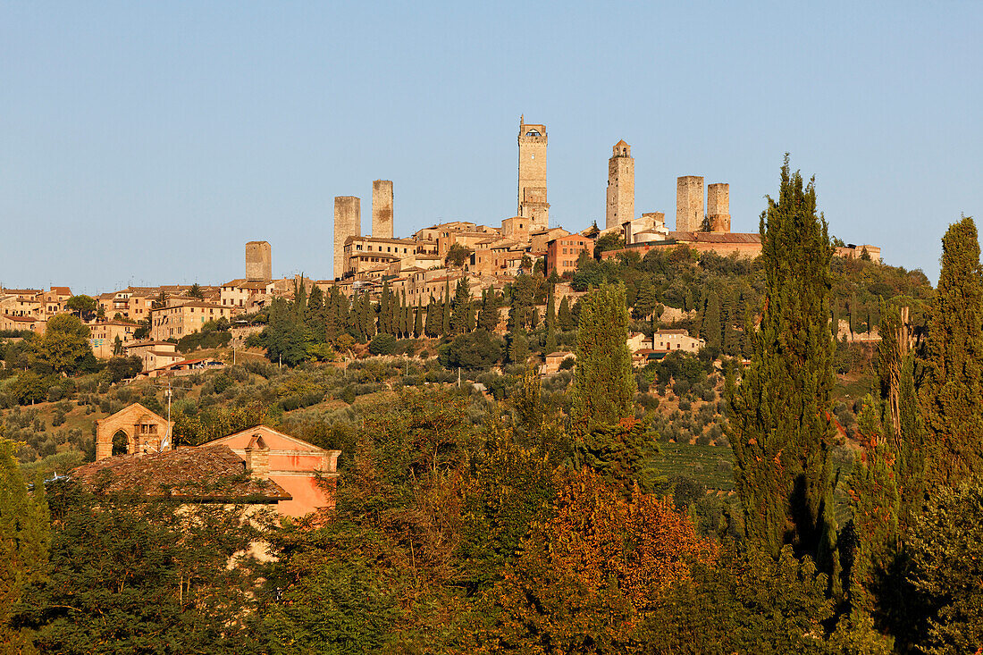 San Gimignano, Toskana, Italien