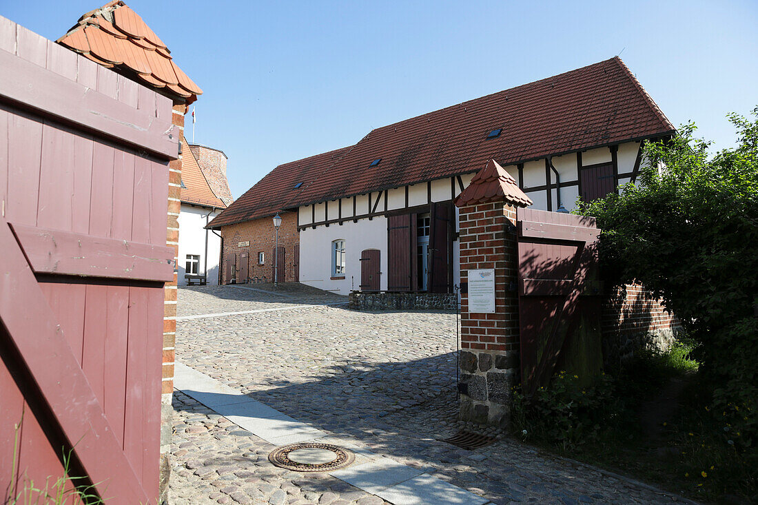 Burg Wesenberg, Wesenberg, Mecklenburg-Vorpommern, Deutschland, Europa