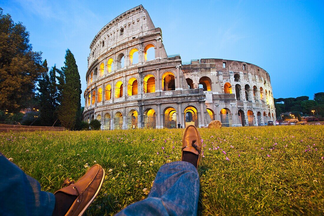 Colisseum  Rome  Lacio  Italy