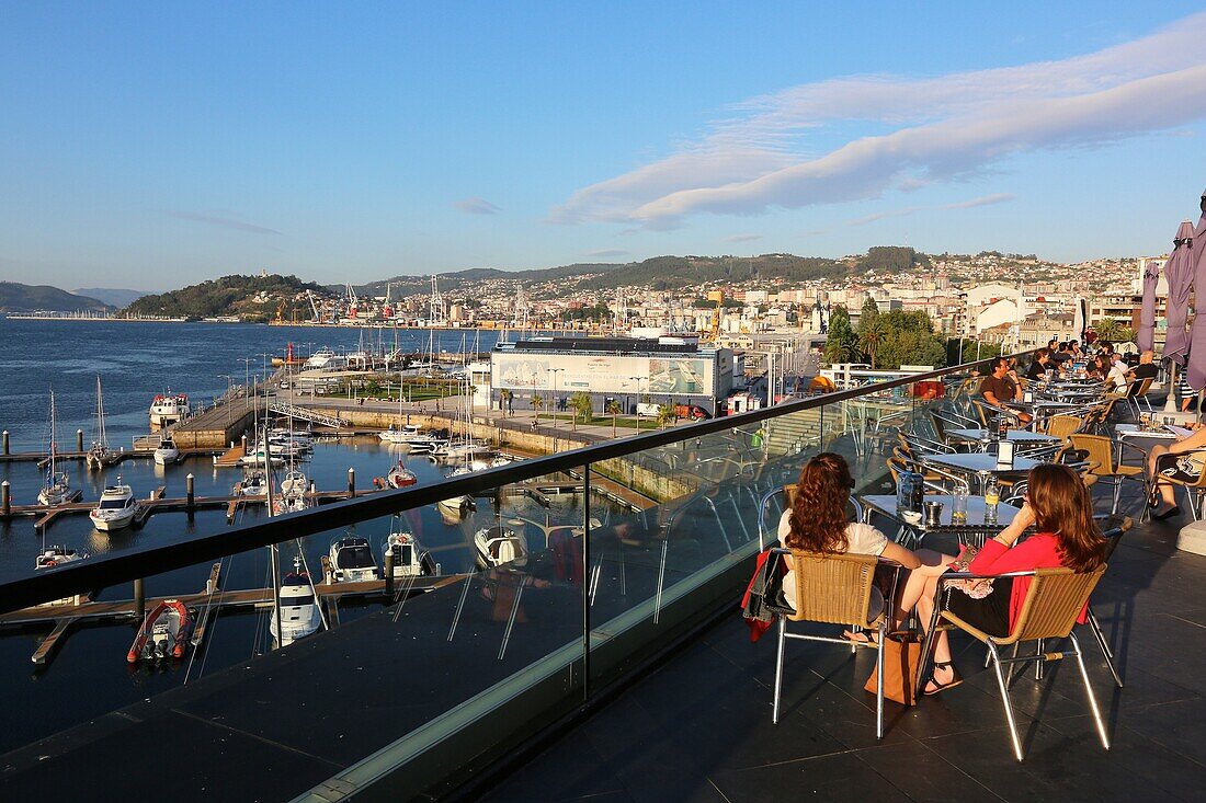 Jachthafen, Vigo, Pontevedra, Galicien, Spanien.