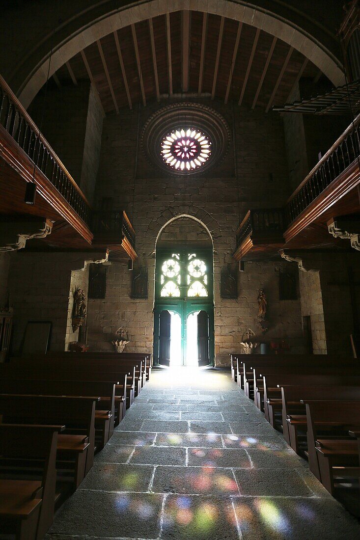 Kirche San Martiño, Noia, Provinz A Coruña, Galicien, Spanien.