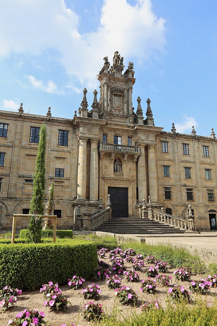 Mosteiro de San Martiño Pinario, Praza da Inmaculada, Santiago de Compostela, A Coruña province, Galicia, Spain.