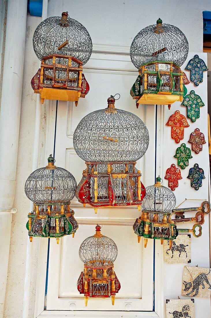 Bird Cages, Medina, Tunis  Tunisia.