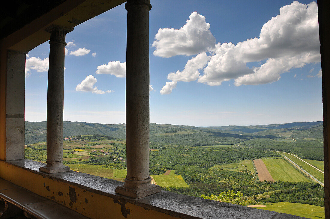 Bergdorf Motovun, Zentral-Istrien, Kroatien