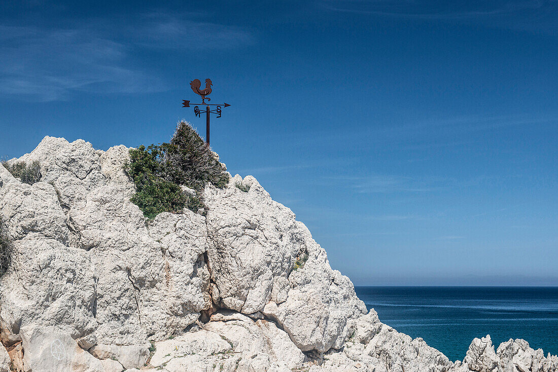 Küstenlandschaft bei Cala de Sant Vicenc, bei Pollenca, Mallorca, Spanien