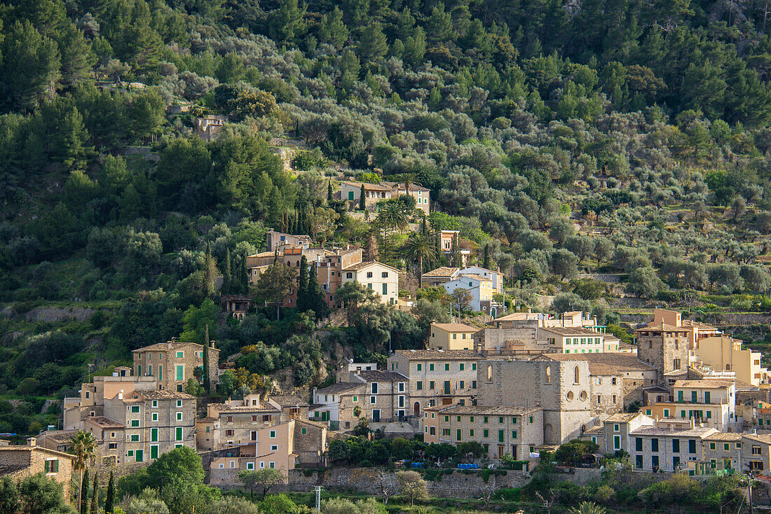 The town of Estellencs, Majorca, Spain