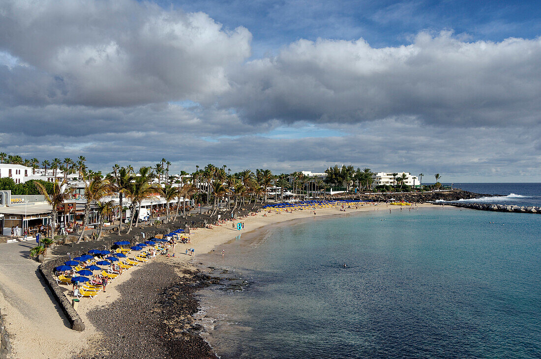 Playa Blanca Beach, Lanzarote, Canary Islands, Spain
