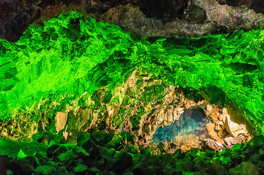 Jameos del Agua in Lanzarote, Kanarische Inseln, Spanien