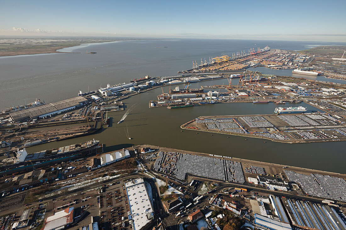 Hafen von Bremerhaven, Deutschland