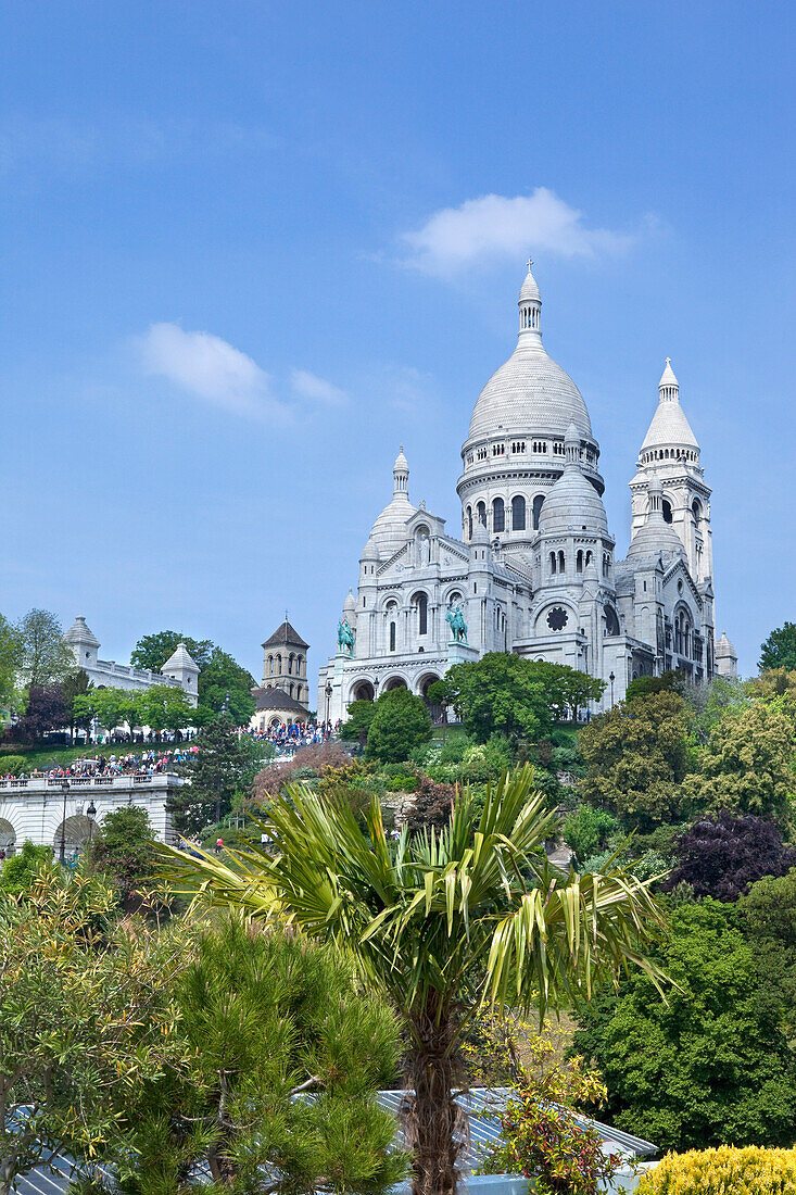 France, Paris, 18th arrt, The Basilica of the Sacred Heart of Paris