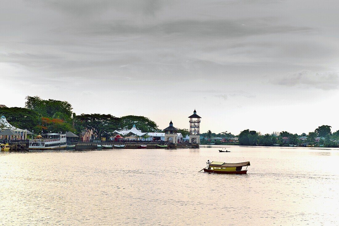 Malaysia, Bornéo Islands, City of Kuching, Sungai Sarawak River