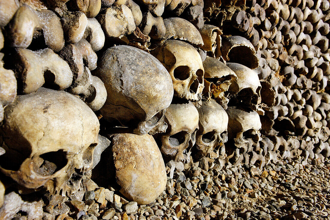 France. Paris. The Catacombs.