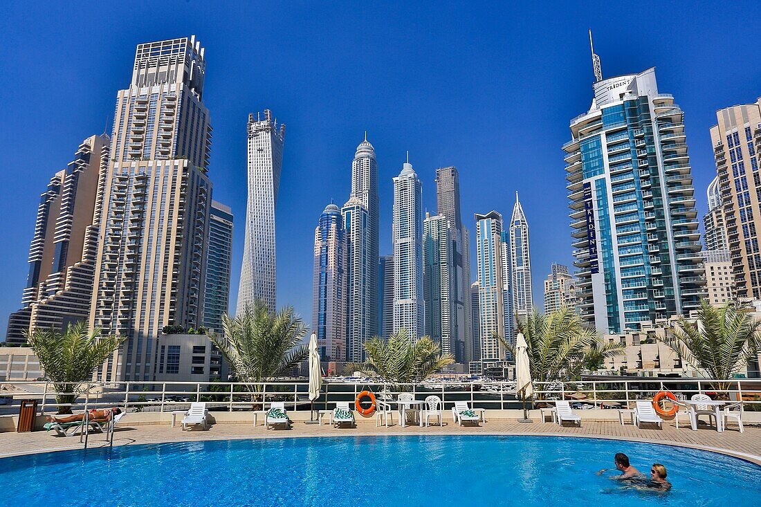 United Arab Emirates (UAE), Dubai City, Dubai Marina