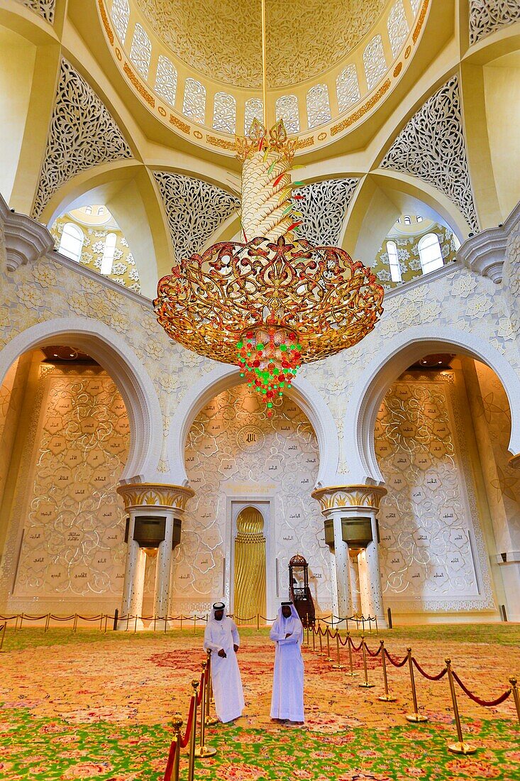 United Arab Emirates (UAE), Abu Dhabi City, Sheikh Zayed Mosque