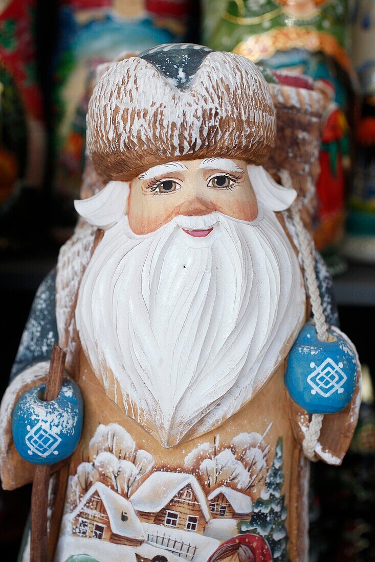 Church-themed matryoshka. Saint-Nicolas. Saint Petersburg. Russia.