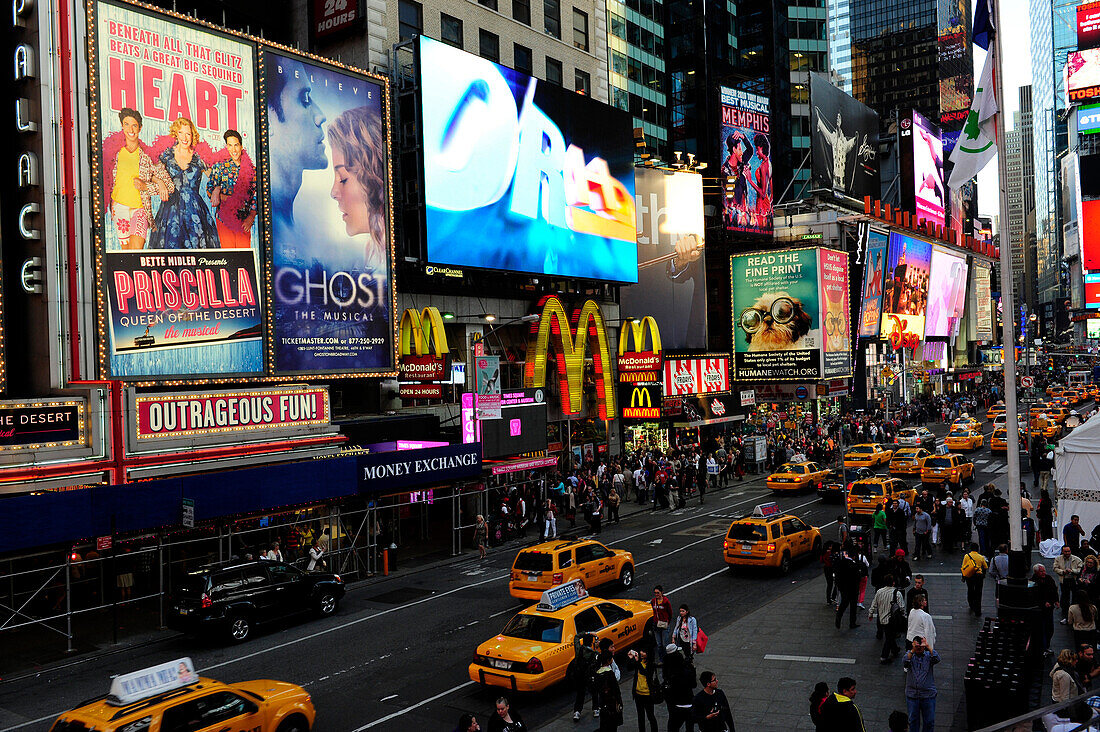 Times Square  in New York City, New York State, United State, USA