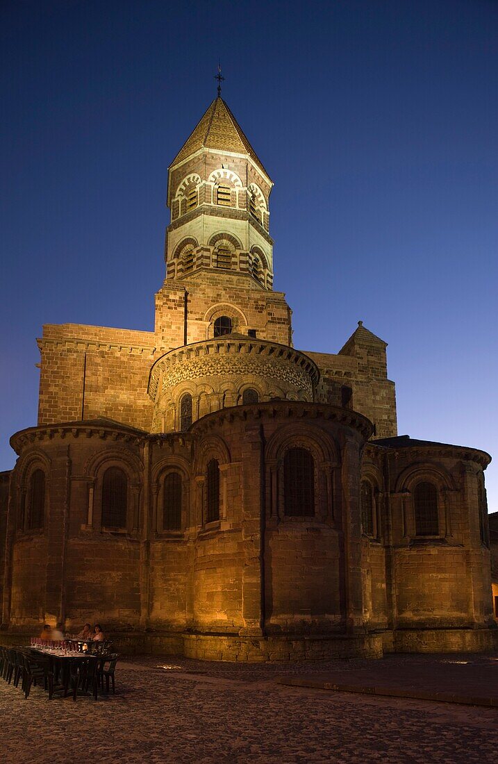 BASILICA OF SAINT JULIEN BRIOUDE, HAUTE LOIRE AUVERGNE FRANCE