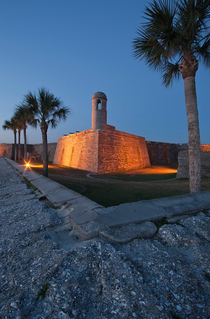 CASTILLO DE SAN MARCOS NATIONAL MONUMENT SAINT AUGUSTINE FLORIDA, USA