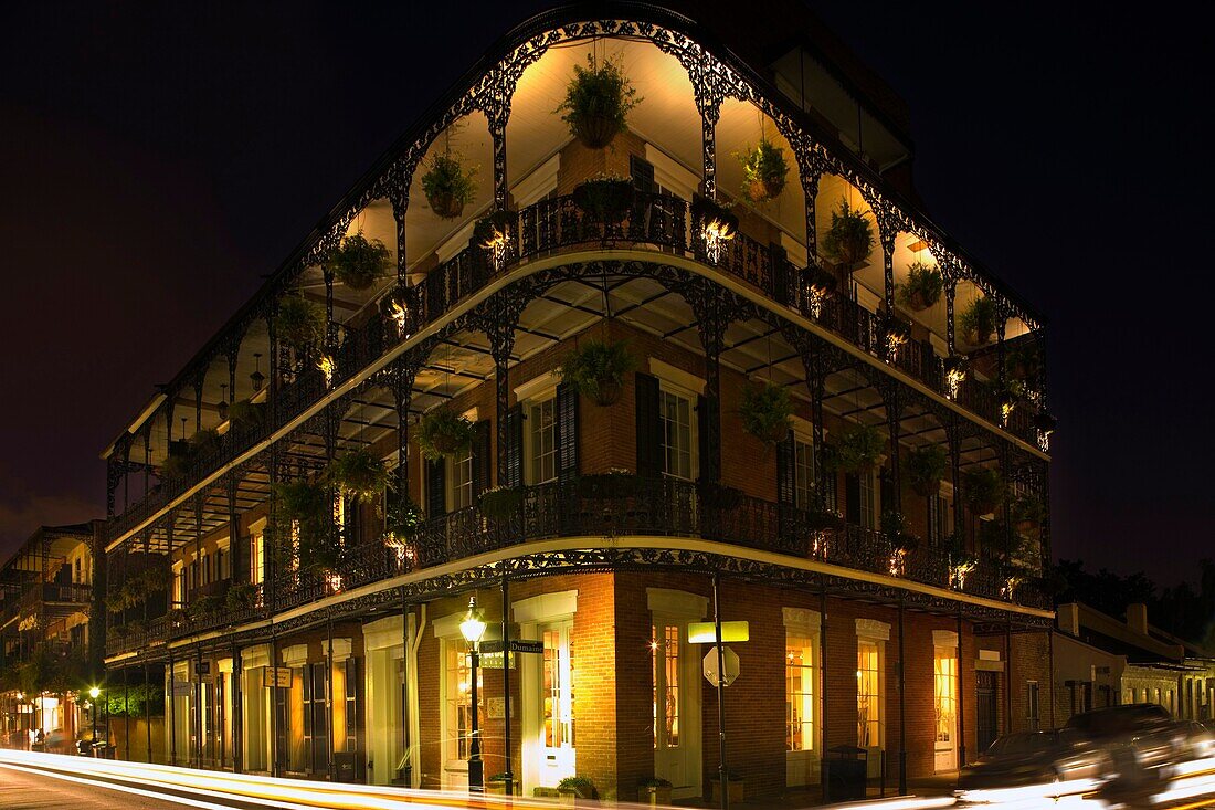 MILTENBERGER HOUSE ROYAL STREET FRENCH QUARTER DOWNTOWN NEW ORLEANS LOUISIANA USA