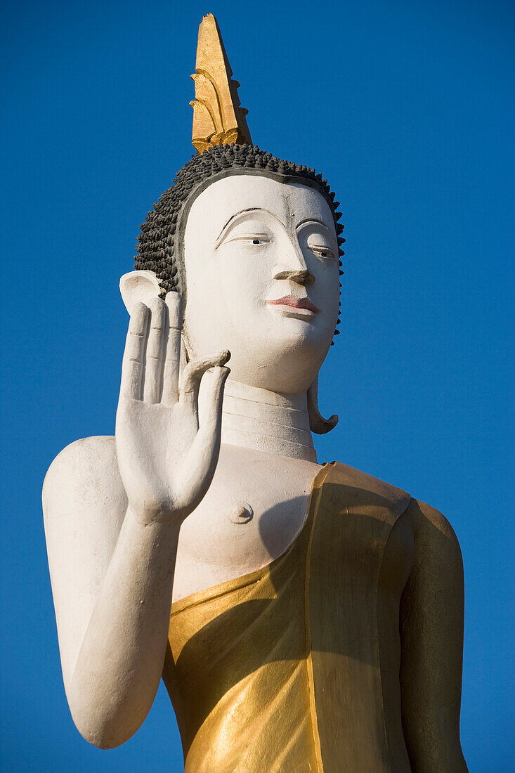 Statue Of Buddha At Wat That Luang Tai, Vientiane,Laos