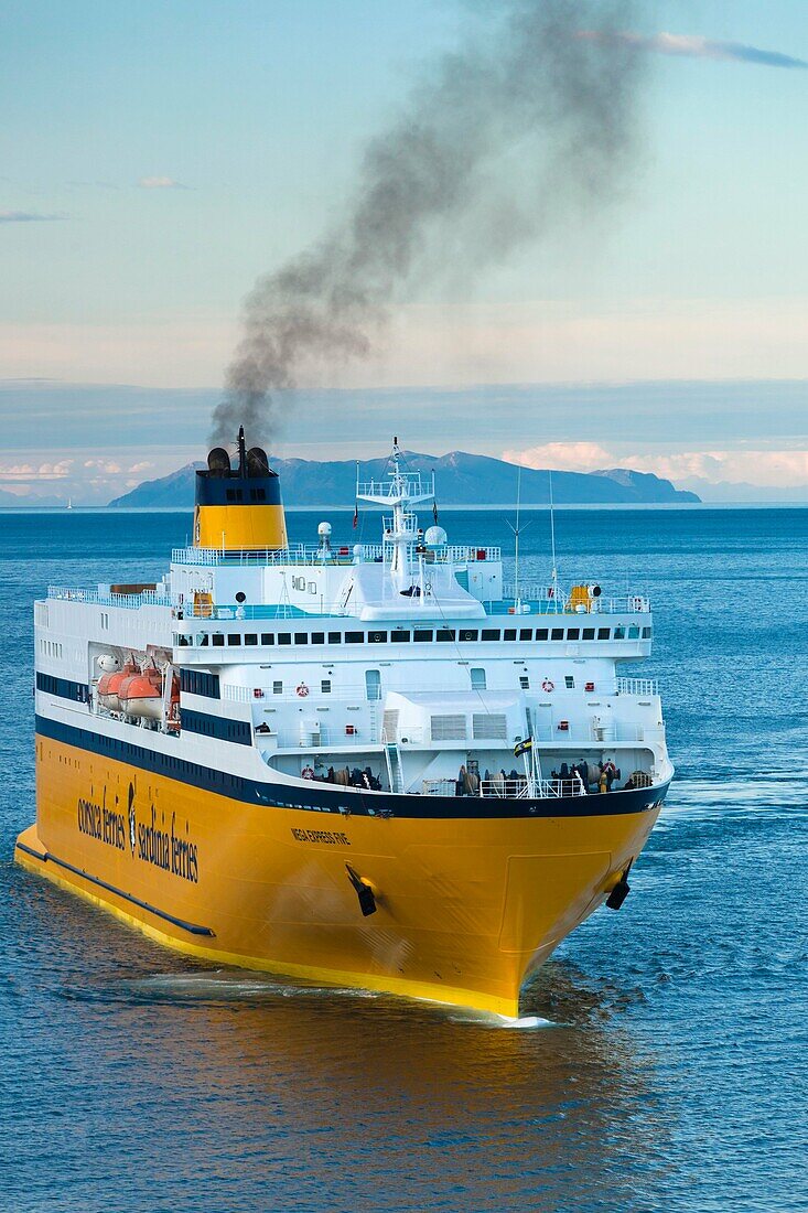 France, Corsica, Haute-Corse Department, Le Cap Corse, Bastia, Corsica Ferry