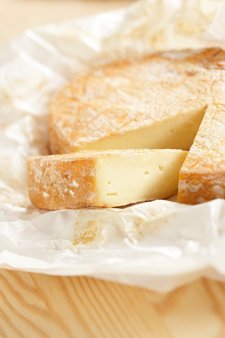 Wedge of Sauvagine Cheese