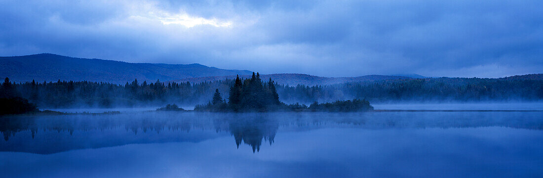 Sunrise, Bathurst Lake, Mount Carleton Provincial Park, New Brunswick.