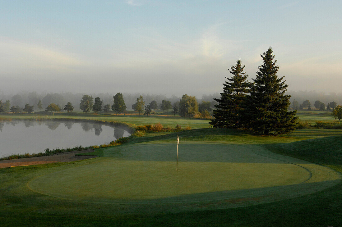 Early Morning on a Golf Course, Newmarket, Ontario