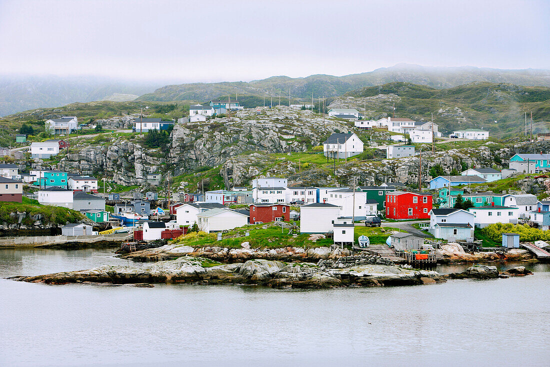 View of Village in Rose Blanche, Newfoundland