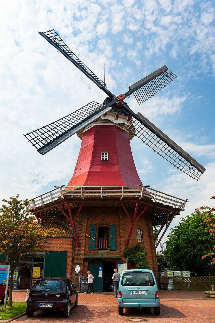 Windmill of Greetsiel, Lower Saxony, Germany, Europe