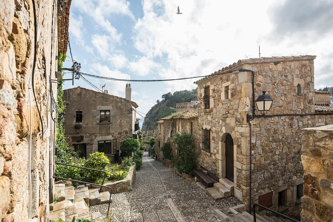 Altstadt Vila Vella, Tossa de Mar, Costa Brava, Spanien