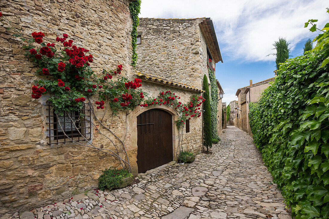 Altstadt von Pals bei Palafrugell, Costa Brava, Spanien