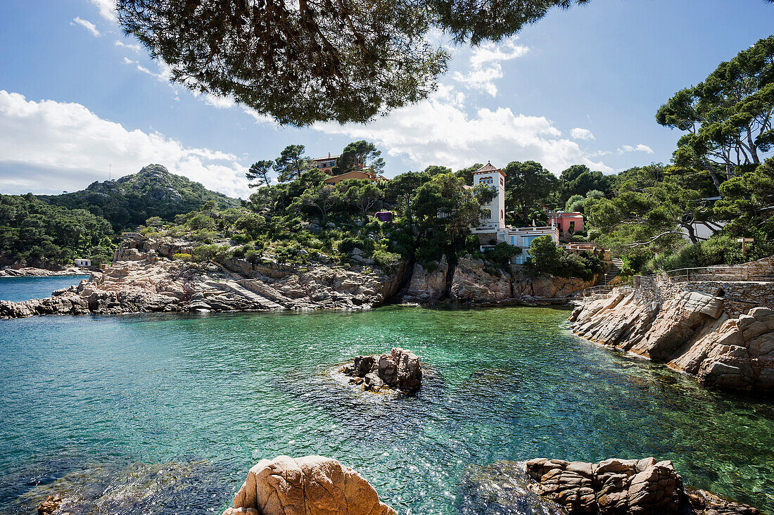 Cala Fornells, bei Begur, Costa Brava, Spanien