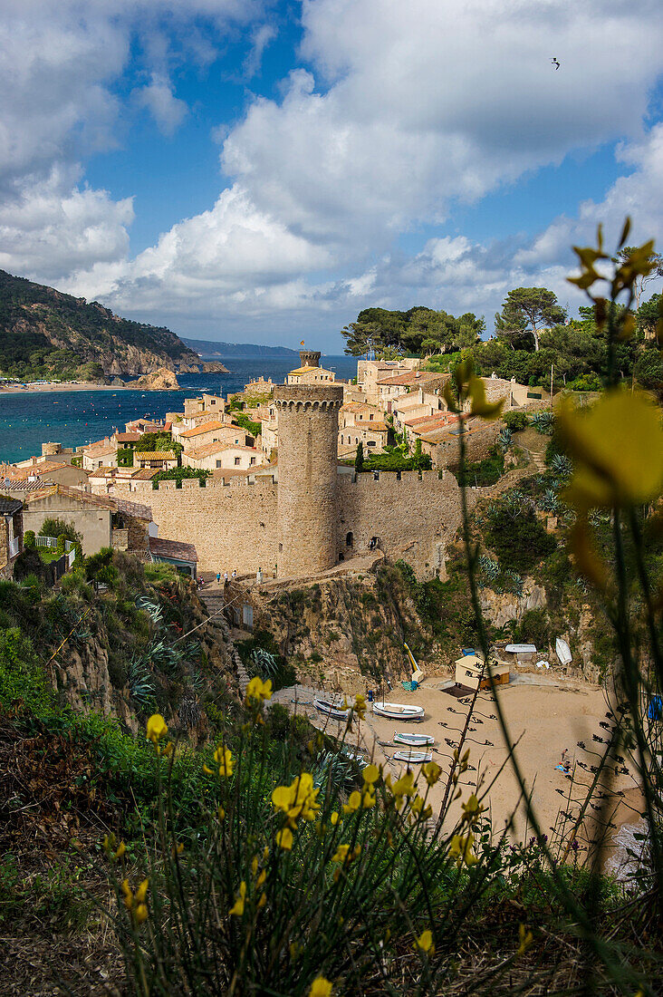 Tossa de Mar, Costa Brava, Spanien