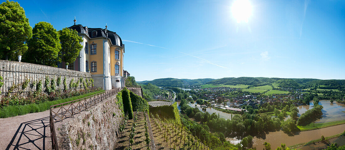 Rococo Period Castle Dornburg, Saale Valley, Dornburg-Camburg, near Jena, Thuringia, Germany