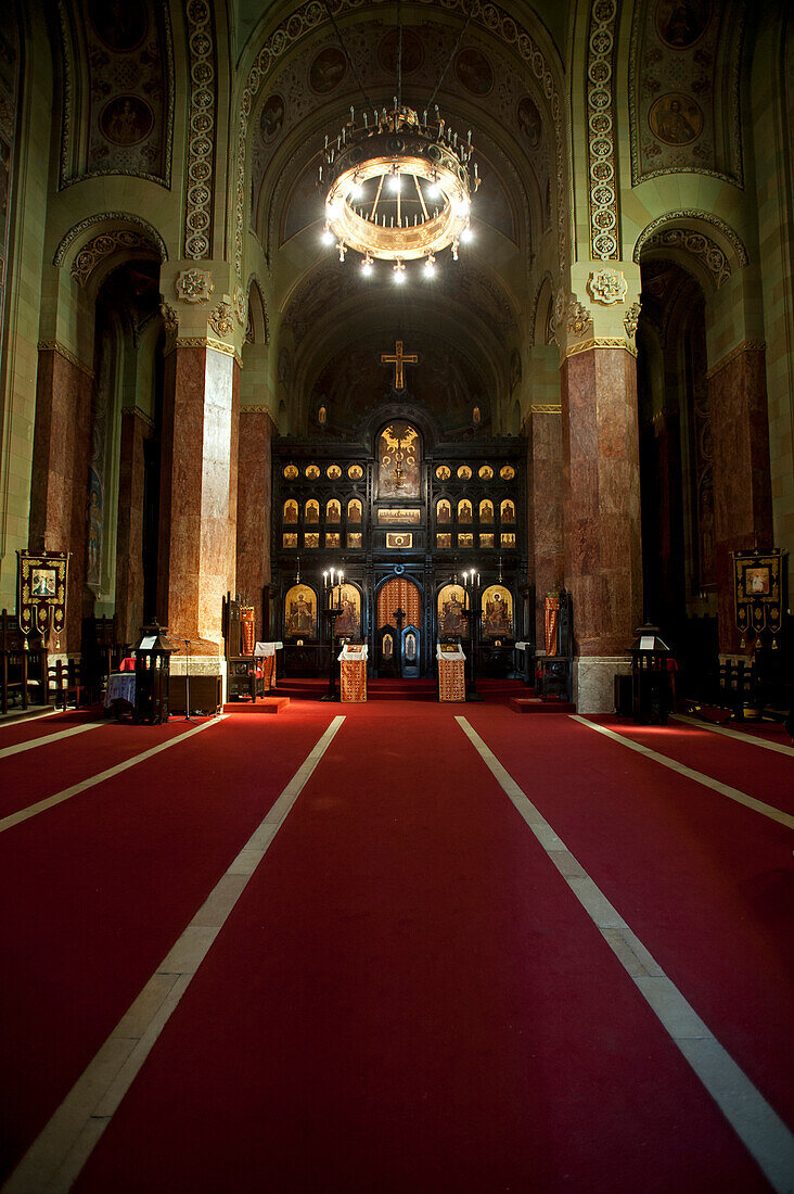 The Orthodox Cathedral of Reunification, Alba Iulia, Transylvania, Romania