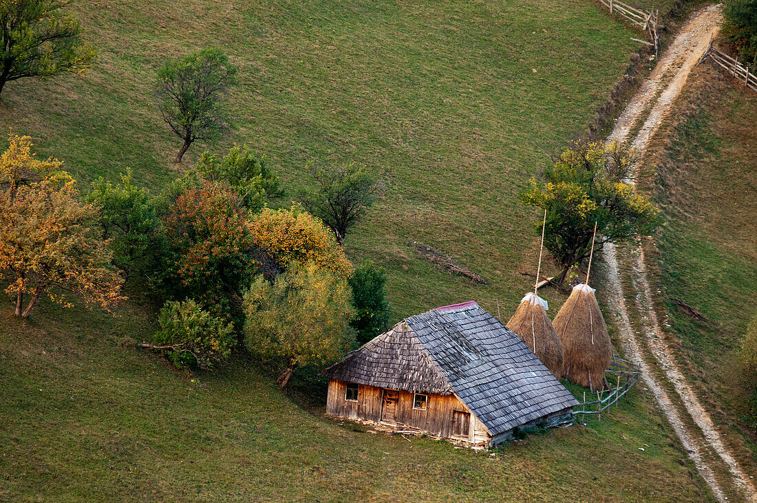 Bauernhof in Magura, Transylvanien, Rumänien