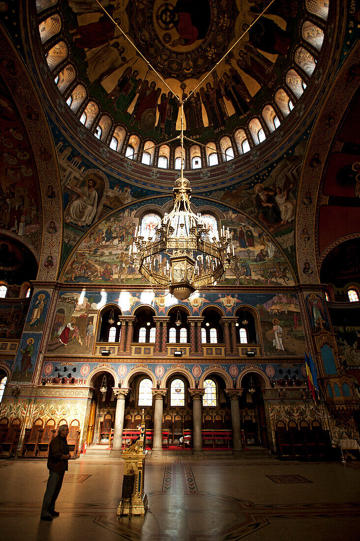 Sibiu, Transylvania, the Orthodox Cathedral, Romania